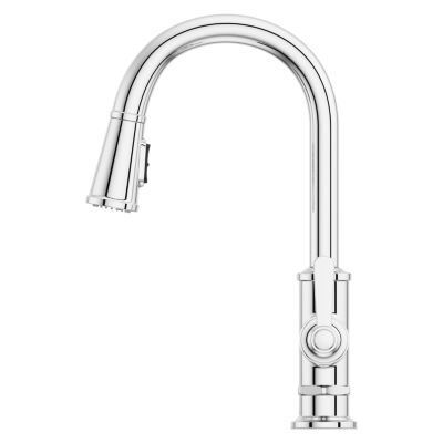 Pfister Polished Chrome 1-handle Pull-down Kitchen Faucet GT529-TDC