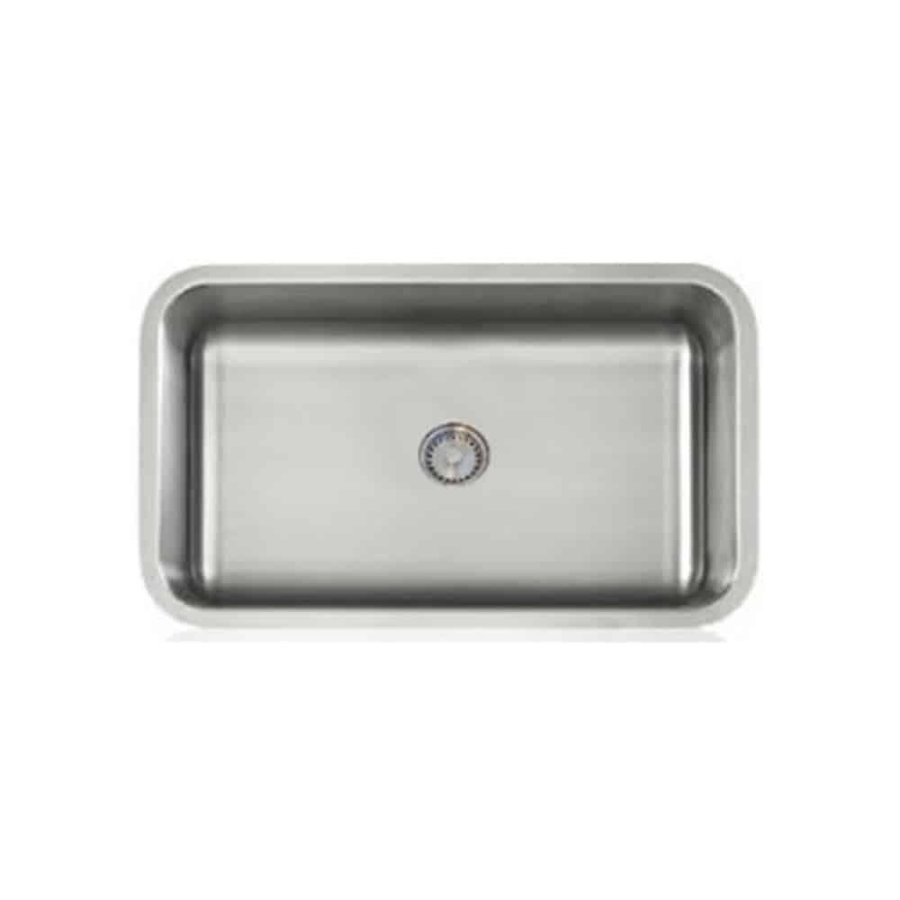 Lenova PC-SS-CL-S2-16 Undermount Single Bowl 30-1/8 x 17-7/8 x 9 - Brushed Satin