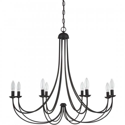 Quoizel MRN5008IB Mirren Chandelier imperial bronze 8lt Chandelier