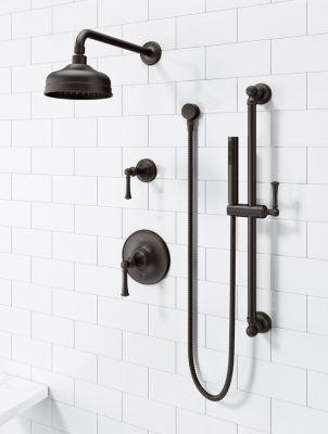 Pfister Tuscan Bronze Tisbury 1-handle Tub & Shower, Trim Only LG89-8TBY