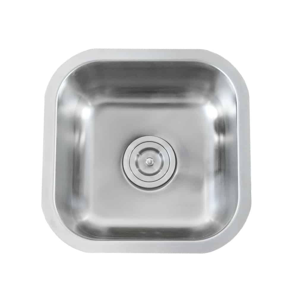 Lenova SS-SPL-S2 Undermount Single Bowl 16 x 16 x 8 - Brushed Satin