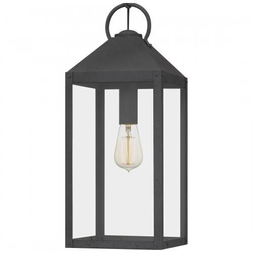 Quoizel TPE1508MB Thorpe Mini pendant 1 light mottled black Mini Pendant