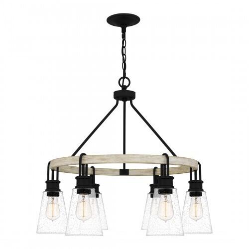 Quoizel KGB5029EK Kingsbridge Chandelier 6 lights earth black Chandelier