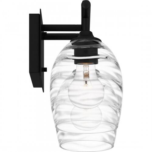 Quoizel LCY8615MBK Lucy Bath 2 lights matte black. Bath Light