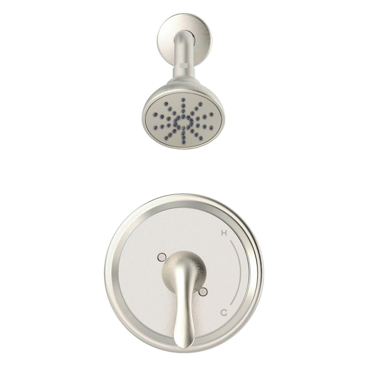 Gerber G00G9154BNTC Brushed Nickel Viper Single Handle Shower Only Trim Kit & TREYS...