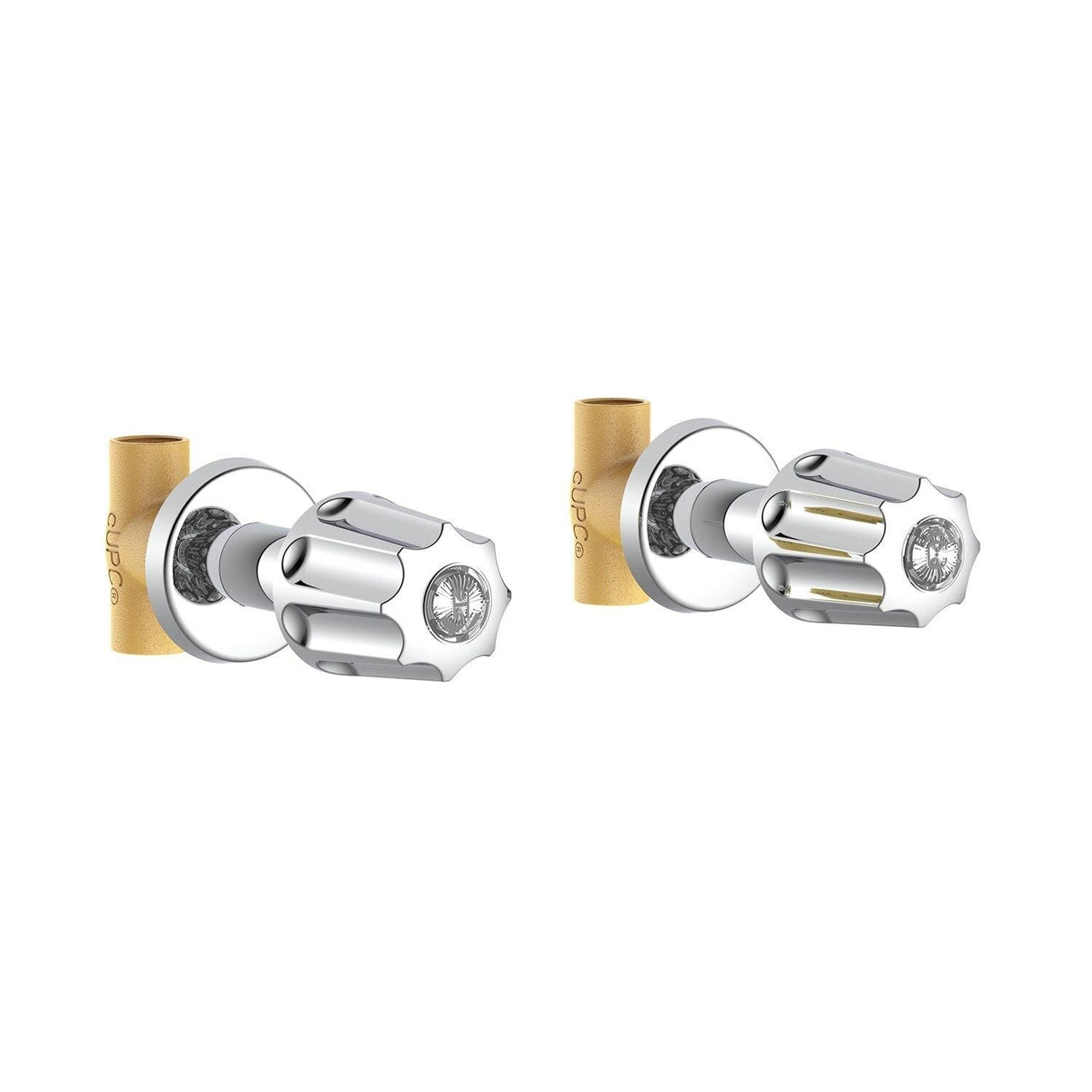 Gerber G074777183 Chrome Classics Two Handle Straight Pattern Shower Fittings ...