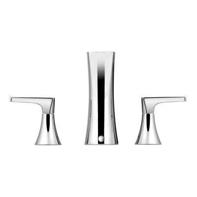 Pfister Polished Chrome Kelen 3-hole Roman Tub, Trim Only RT6-5MFC