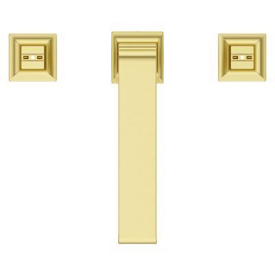 Brushed Gold 2-handle Deck Mounted Roman Tub Trim Without Handles RT6-5VRVBG