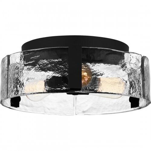 Quoizel QFL5636MBK Quoizel Flush Mount Flush mount 3 lights matte black Flush Mount