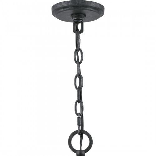 Quoizel QOP5181OK Babaton Pendant 10 light old black finish Pendant