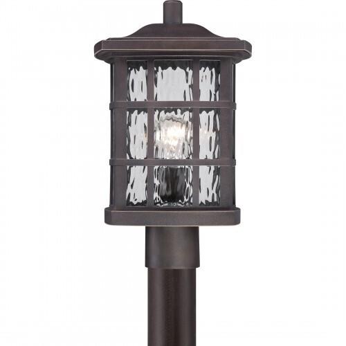 Quoizel SNN9009PN Stonington Outdoor post plld brnz Outdoor Lantern