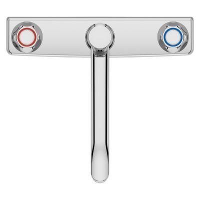 Pfister Polished Chrome Pfirst Series 2-handle Kitchen Faucet G135-1000