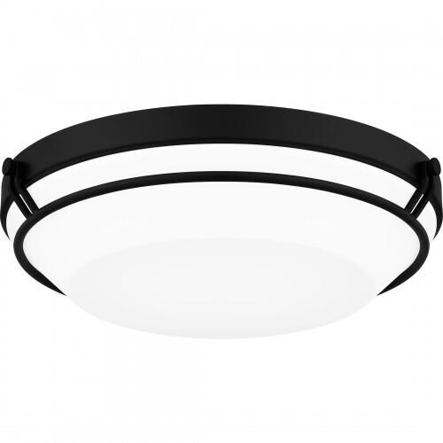 Quoizel DNB1616MBK Dunbar Flush mount led light matte black Flush Mount