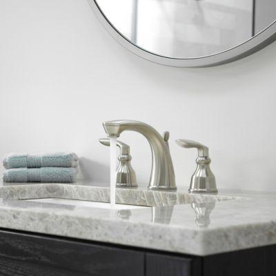Pfister Brushed Nickel Avalon Widespread Lavatory Faucet LG49-CB1K