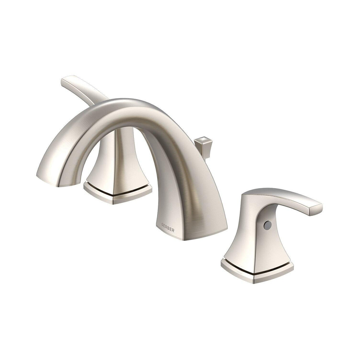 Gerber D304118BN Brushed Nickel Vaughn Two Handle Widespread Faucet