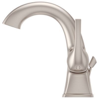 Pfister Brushed Nickel Single Control Bathroom Faucet LG42-BS0K