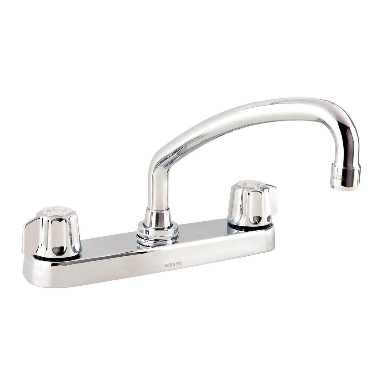 Gerber G0742426 Chrome Classics Two Handle Kitchen Faucet Deck Plate MOUNTED...