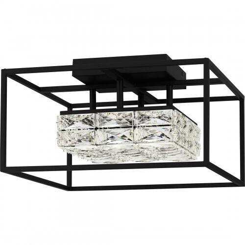 Quoizel PCDZ1716MBK Dazzle Semiflush led light matte black Semi-Flush Mount