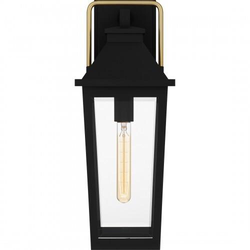 Quoizel BUK8407MBK Buckley Outdoor wall 1 light matte black Outdoor Lantern