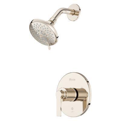 Pfister Polished Nickel 1-handle Tub & Shower Trim