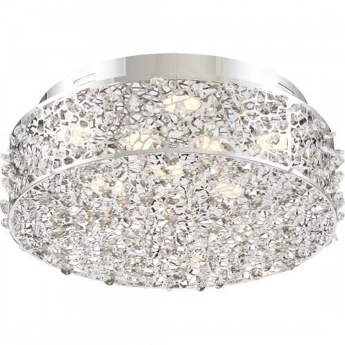 Quoizel PCST1614C Starlet Flush mount led plsh chrm Flush Mount