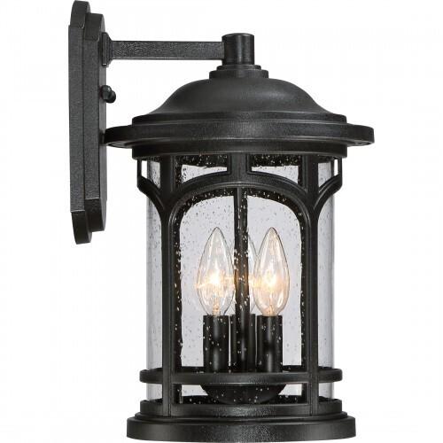 Quoizel MBH8409K Marblehead Outdoor wall mystic black Outdoor Lantern