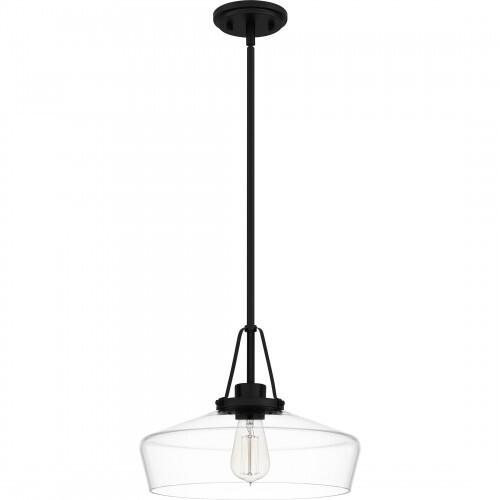 Quoizel QP5584MBK Quoizel Pendant Pendant 1 light matte black Pendant
