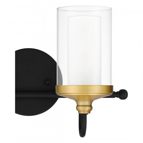 Quoizel ROW8615MBK Rowland Bath 2 lights matte black Bath
