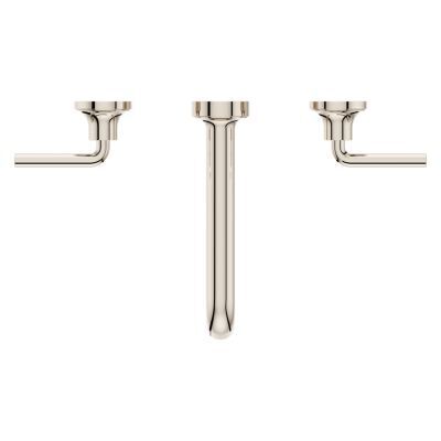 Pfister Polished Nickel 2-handle Wall Mount Bathroom Faucet LG49-TNT2D