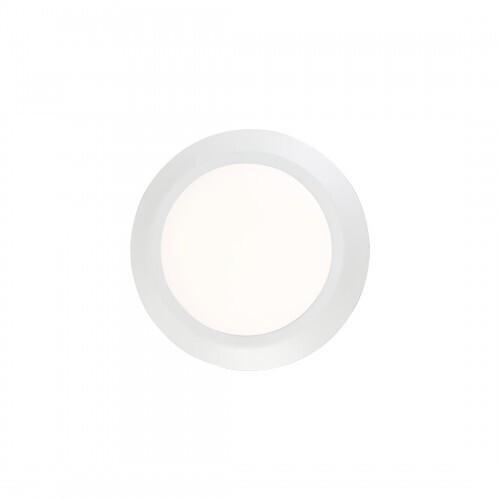 Quoizel VRG1608W Verge Flush mount 8"d white Flush Mount