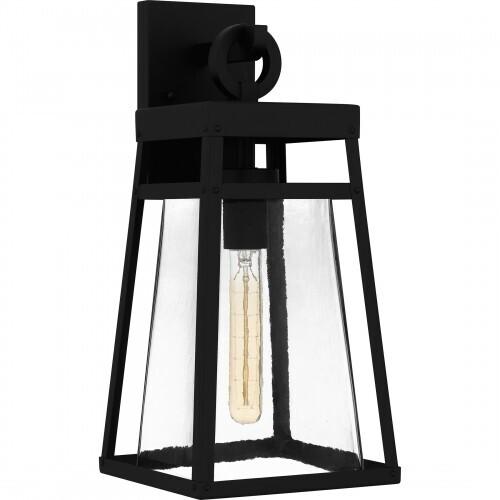 Quoizel GFY8408MBK Godfrey Outdoor wall 1 light matte black Outdoor Lantern
