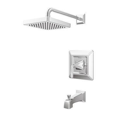 Pfister Polished Chrome Park Avenue 1-handle Tub & Shower, Trim Only LG89-8FEC