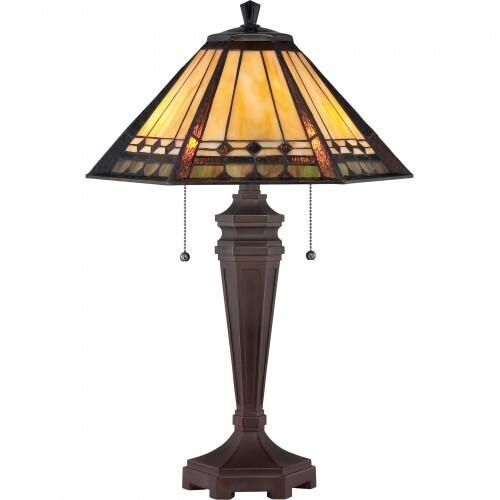 Quoizel TF1135T Arden Table lamp tif desk 16"d Table Lamp