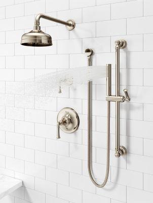 Pfister Polished Nickel Tisbury 1-handle Tub & Shower, Trim Only LG89-8TBD