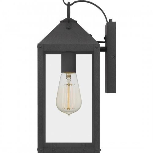 Quoizel TPE8406MB Thorpe Outdoor wall 1 light mottled black Outdoor