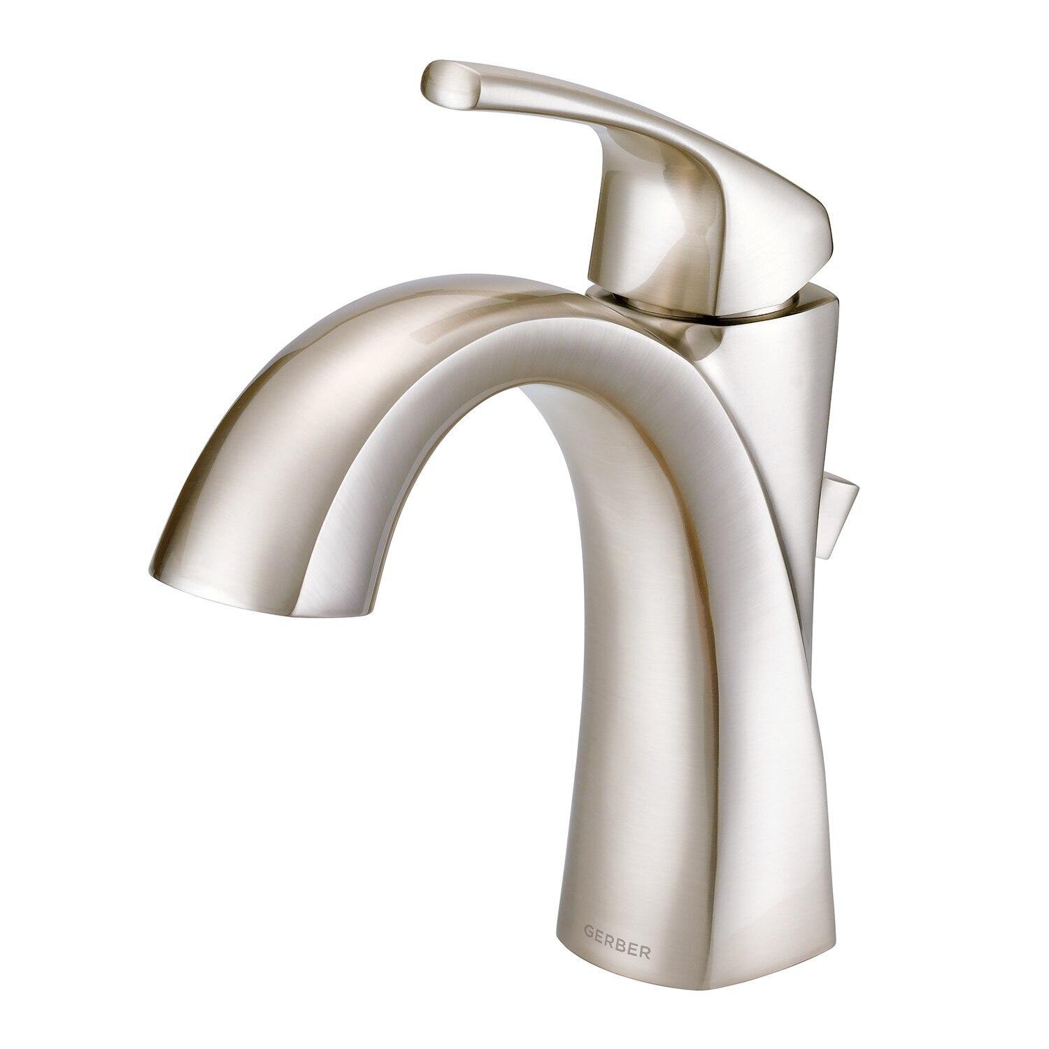 Gerber D225018BB Brushed Bronze Vaughn Single Handle Lavatory Faucet