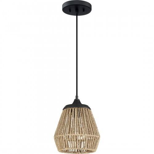 Quoizel RMI1509EK Romain Mini pendant 1 light earth black Mini Pendant