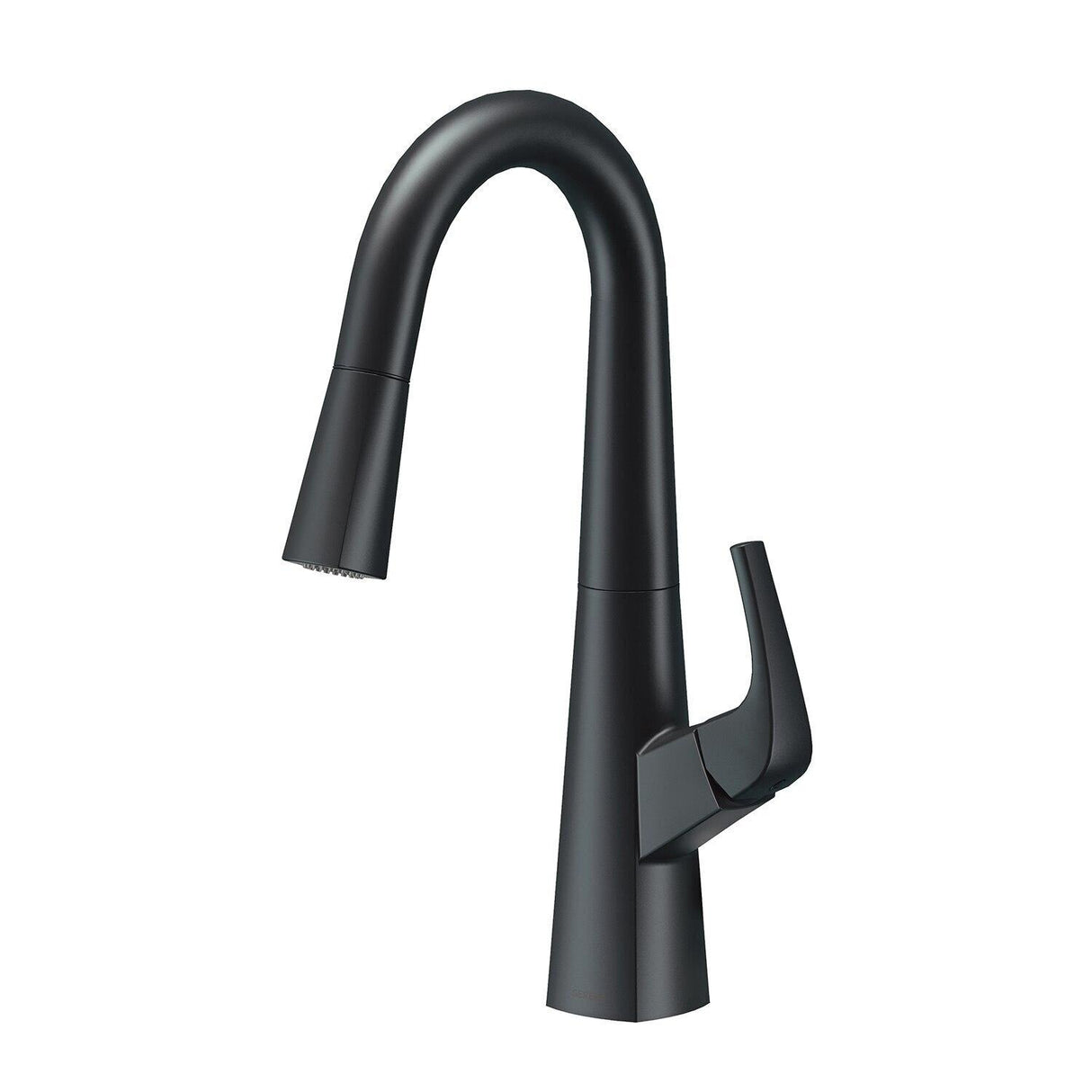 Gerber D150518BS Satin Black Vaughn Single Handle Pull-down Prep Faucet