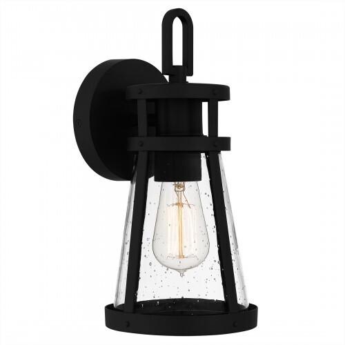 Quoizel BAB8406MBK Barber Outdoor wall 1 light matte black Outdoor Lantern