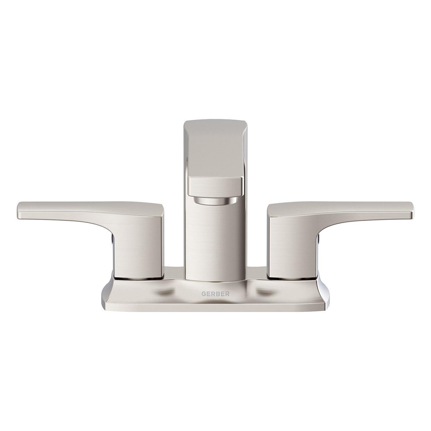 Gerber D307070BS Tribune Two Handle Centerset Bathroom Faucet - Satin Black
