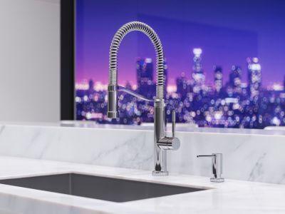 Pfister Polished Chrome Kitchen Soap Dispenser KSD-MDRC