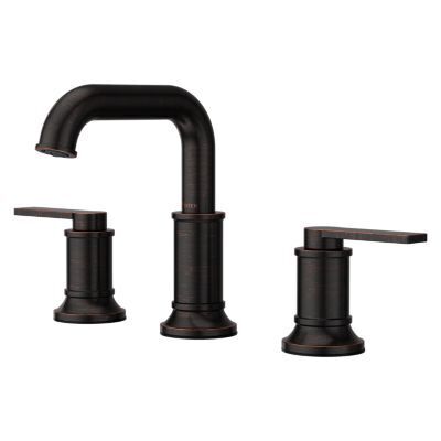 Pfister Tuscan Bronze 2-handle 8" Widespread Bathroom Faucet LG49-COL0Y