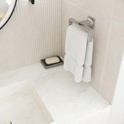 Verve Towel Ring in Polished Chrome
