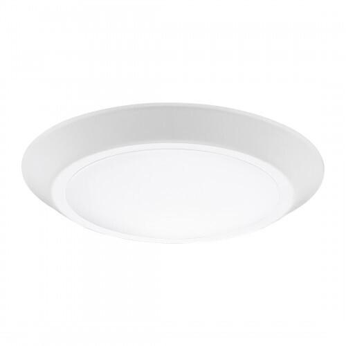 Quoizel VRG1608W Verge Flush mount 8"d white Flush Mount