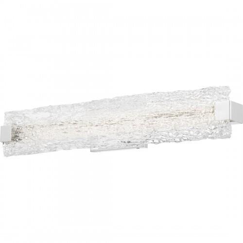 Quoizel PCWR8532C Winter Led 32"w bath fixture plsh chrm Bath Light