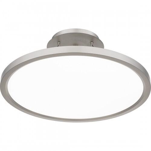 Quoizel OST1820BN Outskirts Semi flush led light brushed nickel Semi-Flush Mount