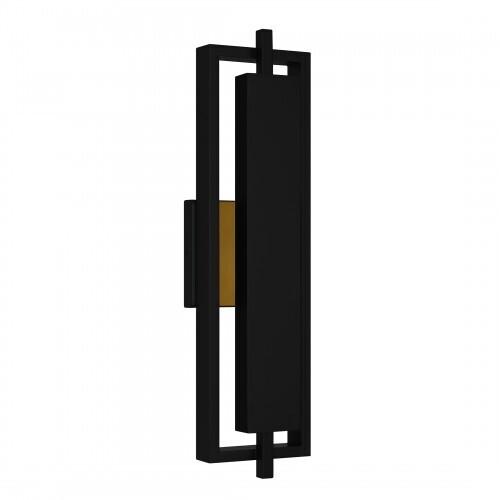 Quoizel PNT8406MBK Pointsett Outdoor wall led light matte black Outdoor