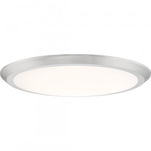 Quoizel VRG1620BN Verge Flush mount 20"d brushed nickel Flush Mount