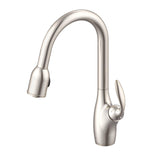 Gerber G0040571SS Stainless Steel Daylene Single Handle Pull-down Kitchen Faucet W/ S...