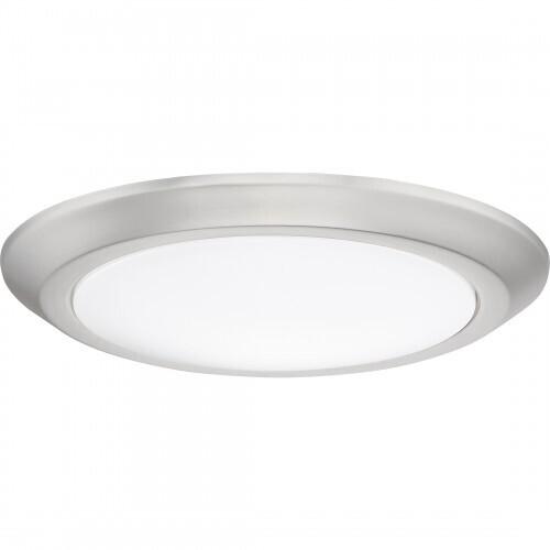 Quoizel VRG1612BN Verge Flush mount 12"d brushed nickel Flush Mount